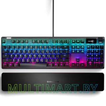 Клавиатура SteelSeries Apex 7 Linear Red картинка 2